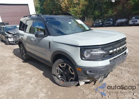 2022 Ford Bronco Sport Outer Banks from USA, damaged, VIN 3FMCR9C64NRD94550